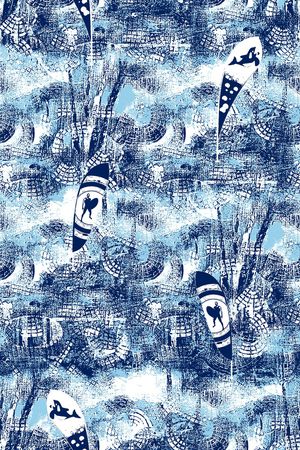 抽象纹理印花华亿平台图片