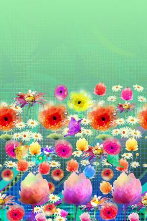 定位花印花华亿平台图片