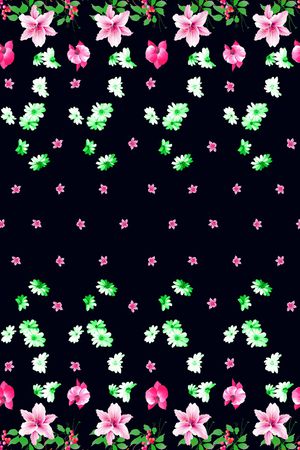 二方连续印花华亿平台图片