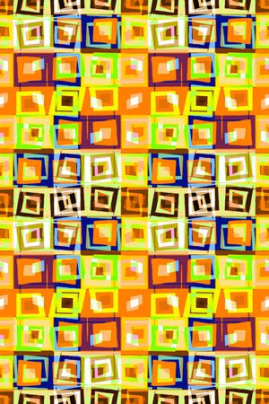 不规则几何印花华亿平台图片