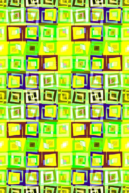 不规则几何印花华亿平台图片