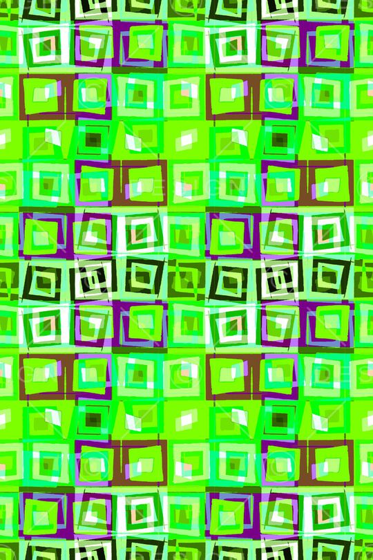 不规则几何印花华亿平台图片