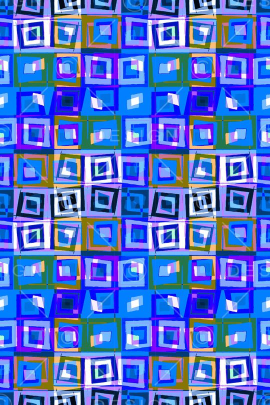 不规则几何印花华亿平台图片