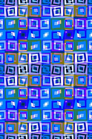 不规则几何印花华亿平台图片