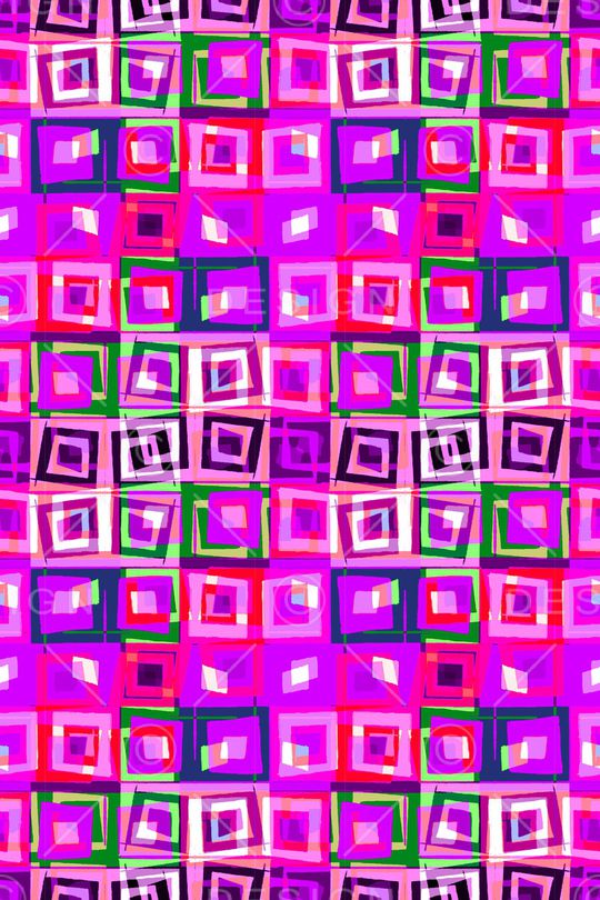 不规则几何印花华亿平台图片