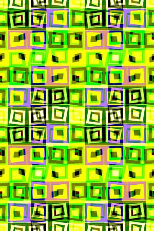 不规则几何印花华亿平台图片