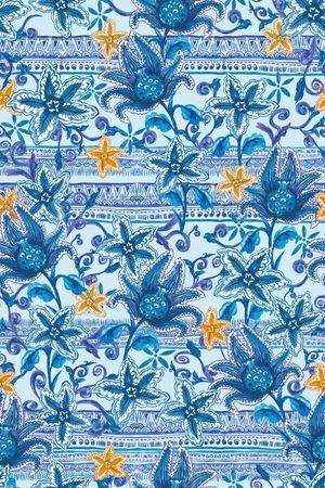 手绘印花华亿平台图片