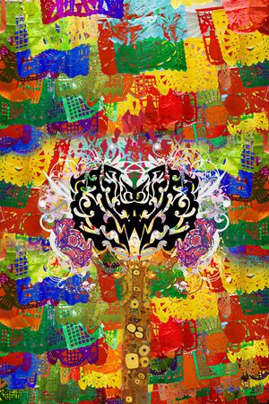 中国风印花华亿平台图片