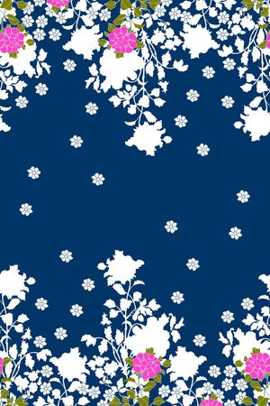 洋阳---花卉印花华亿平台图片