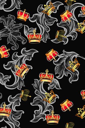 金色玫瑰印花华亿平台图片