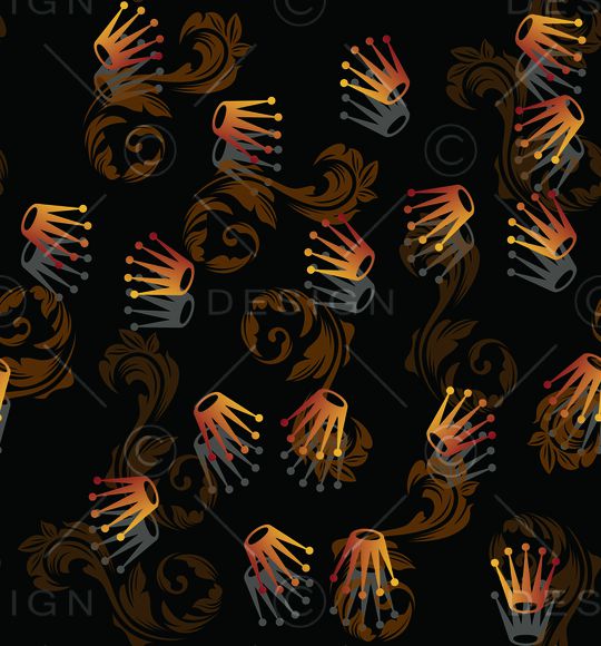 金色玫瑰印花华亿平台图片