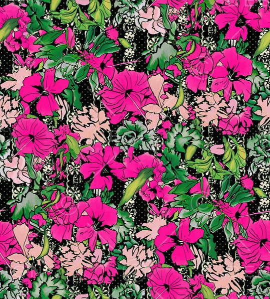 小碎花印花华亿平台图片