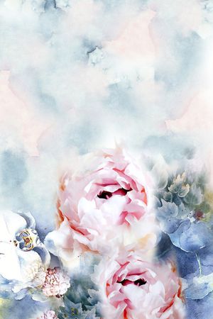 牡丹印花华亿平台图片