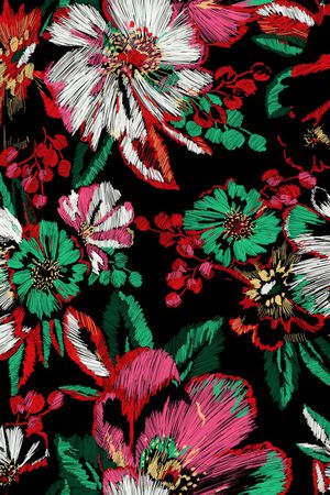 手绘印花华亿平台图片