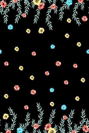 小碎花印花华亿平台图片