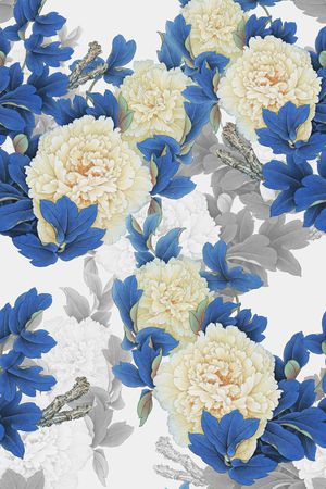 花朵印花华亿平台图片