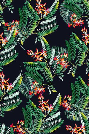 春夏清爽雪纺真丝棉丝巾布料泳装印花印花华亿平台图片