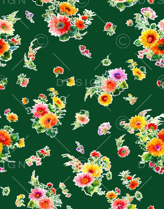 玫瑰印花华亿平台图片