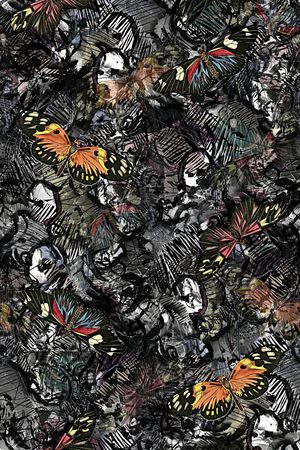 昆虫印花华亿平台图片