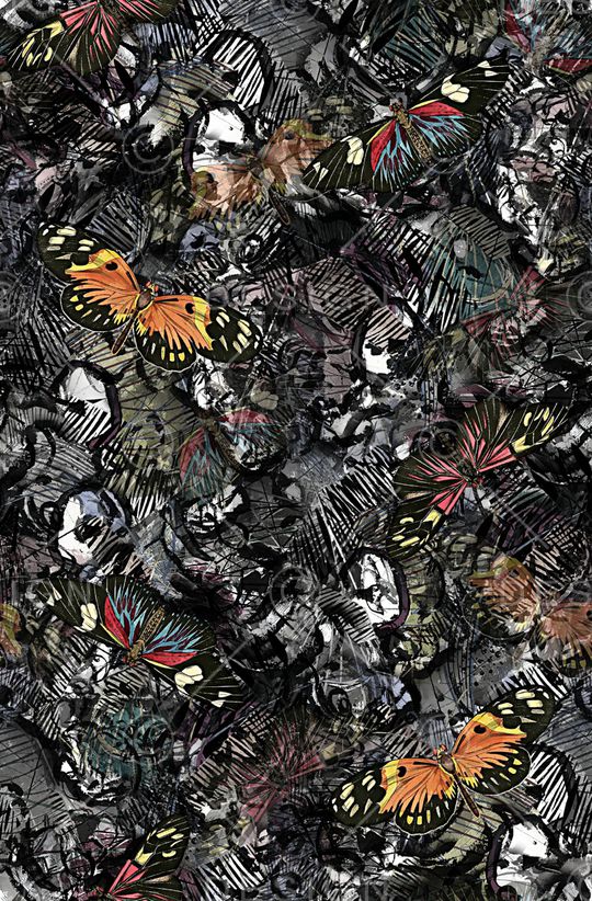 昆虫印花华亿平台图片