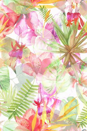 花朵印花华亿平台图片