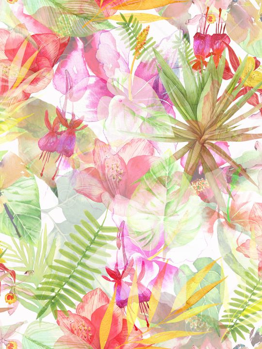 花朵印花华亿平台图片