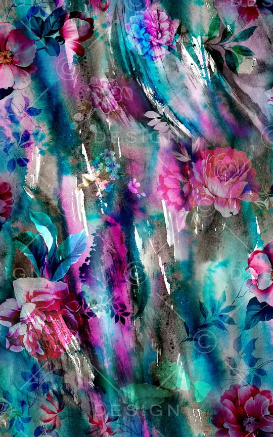 抽象印花华亿平台图片