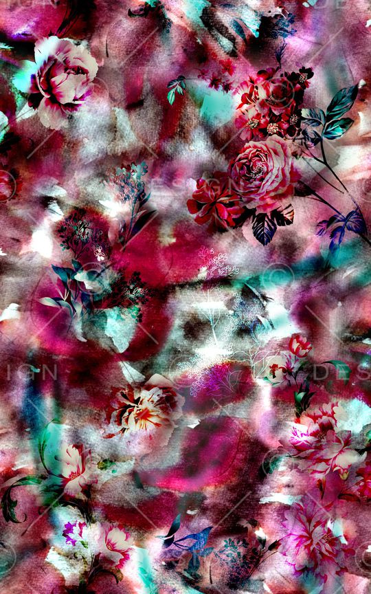 抽象印花华亿平台图片