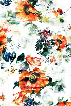 花朵印花华亿平台图片