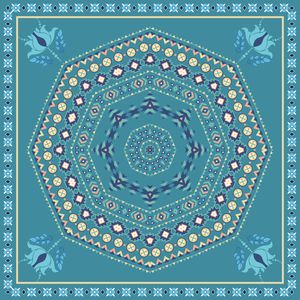 小清新印花华亿平台图片