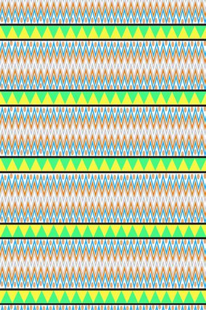 几何图案印花华亿平台图片