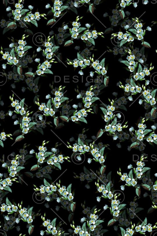 小碎花印花华亿平台图片