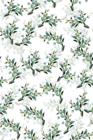 小碎花印花华亿平台图片