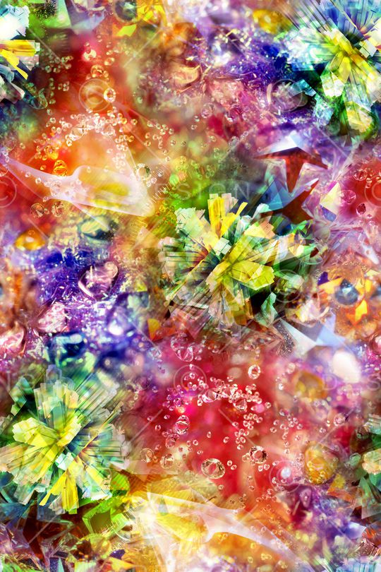 抽象印花华亿平台图片