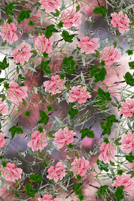 花朵印花华亿平台图片