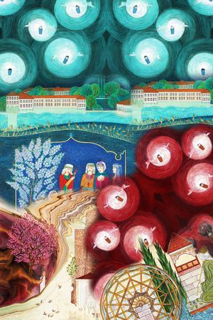 中国风印花华亿平台图片