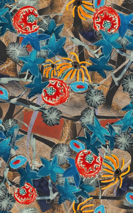 民族风印花华亿平台图片