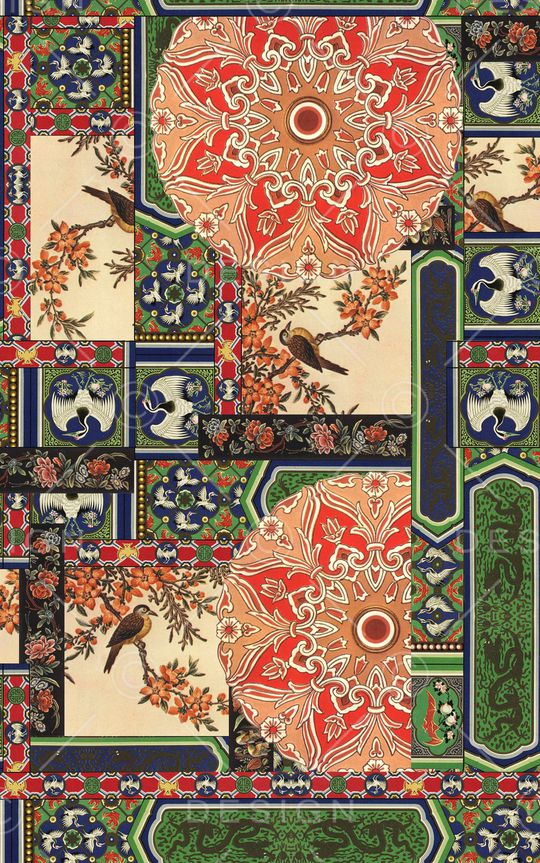 波西米亚印花华亿平台图片