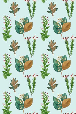 小清新印花华亿平台图片