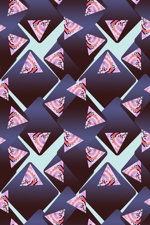 男装休闲花卉印花华亿平台图片