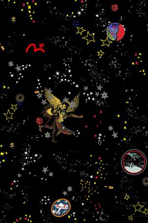 抽象印花华亿平台图片