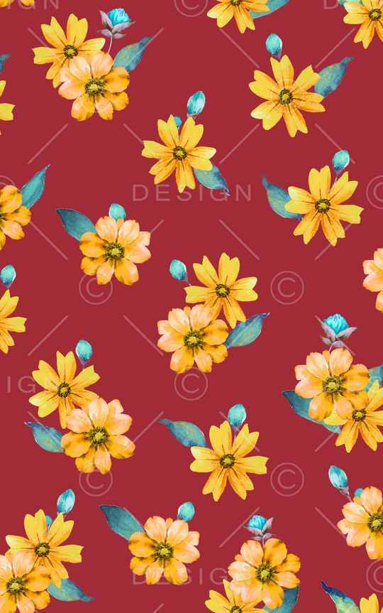 雏菊印花华亿平台图片