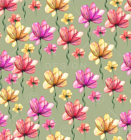 手绘印花华亿平台图片