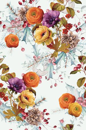 花朵印花华亿平台图片