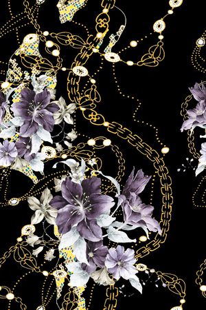 花纹印花华亿平台图片