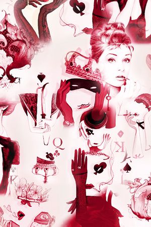 扑克印花华亿平台图片