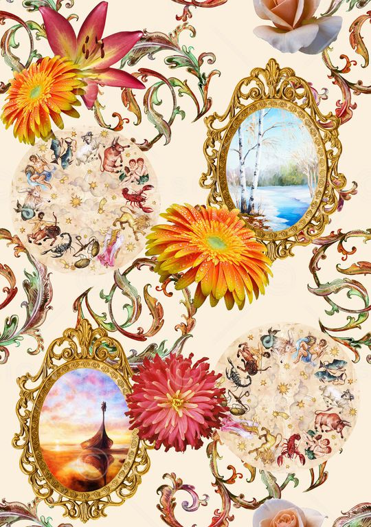 水彩印花华亿平台图片