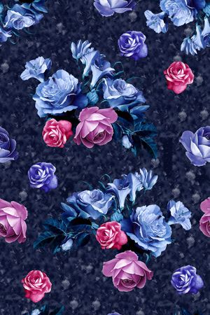 连衣裙印花华亿平台图片