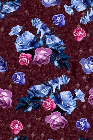 连衣裙印花华亿平台图片