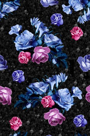 连衣裙印花华亿平台图片